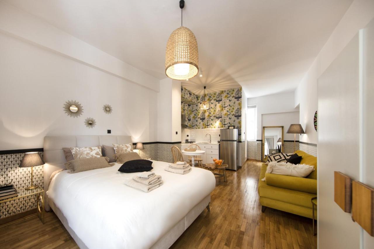 Lejlighed på 36 m² i Omonia med 1 værelse og 1 private badeværelser Athen Eksteriør billede